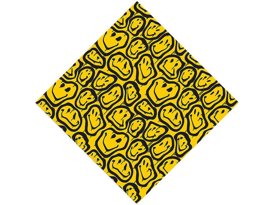 Melting Smiles Graffiti Vinyl Wrap Pattern