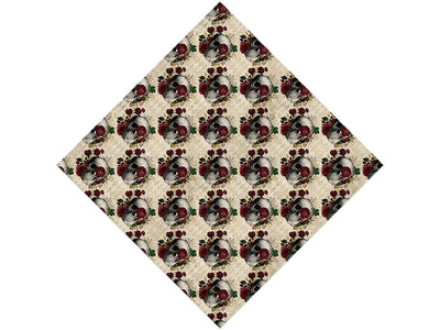 Memento Mori Gothic Vinyl Wrap Pattern
