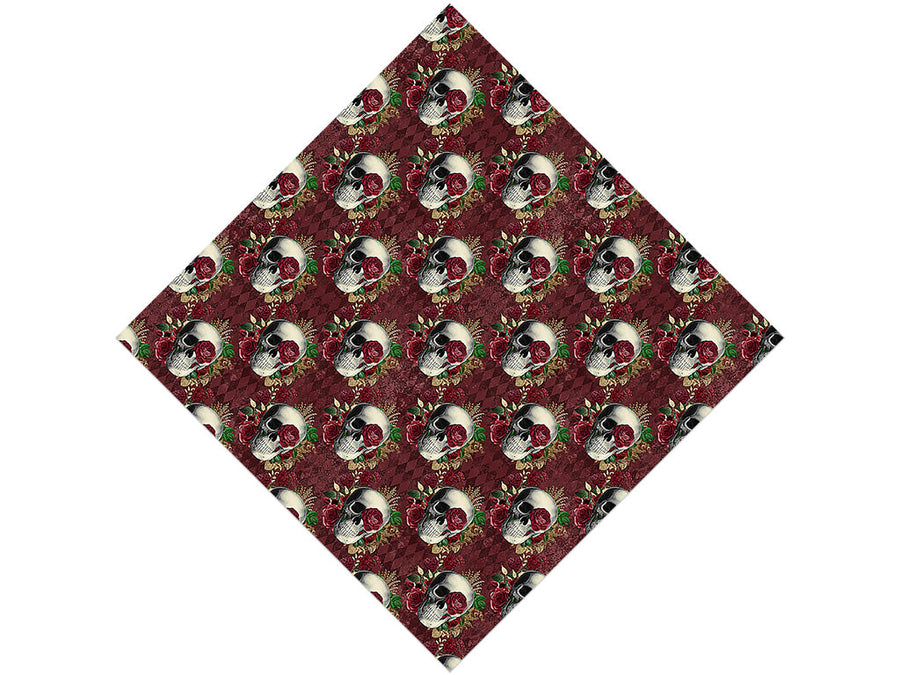 Memento Vivere Gothic Vinyl Wrap Pattern