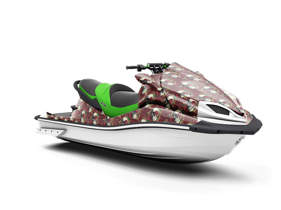 Memento Vivere Gothic Jet Ski Vinyl Customized Wrap