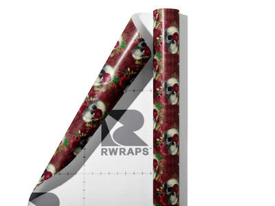 Memento Vivere Gothic Wrap Film Sheets~Rwraps Series 914 Memento Vivere Gothic Scrolled Sheet~3