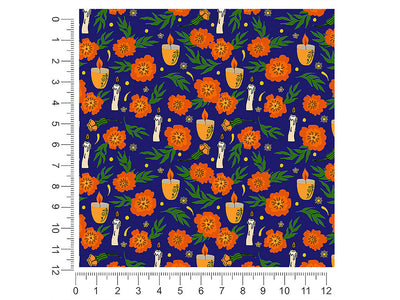 heart eyes day of the dead 1ft x 1ft Craft Sheets