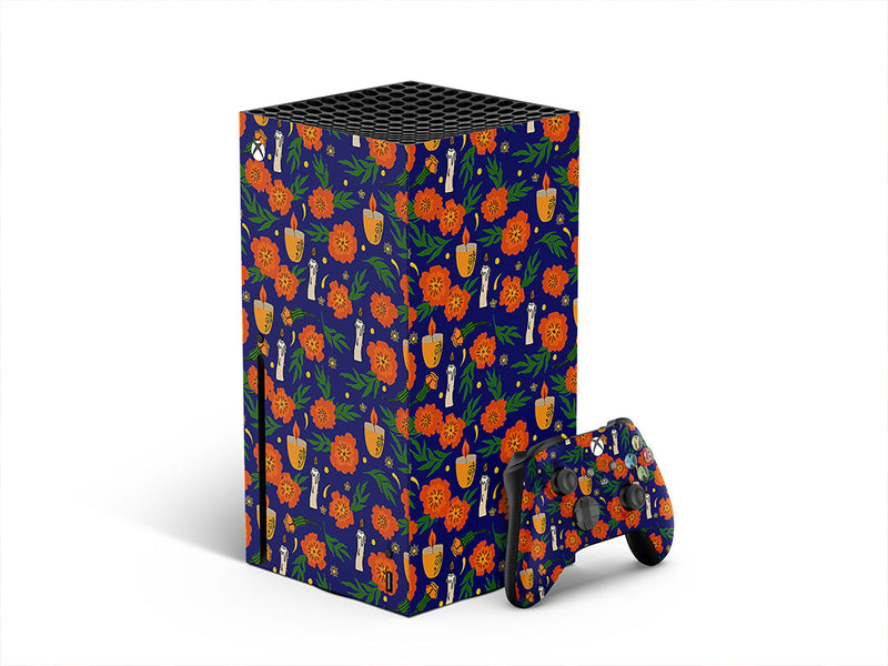 heart eyes day of the dead XBOX DIY Decal
