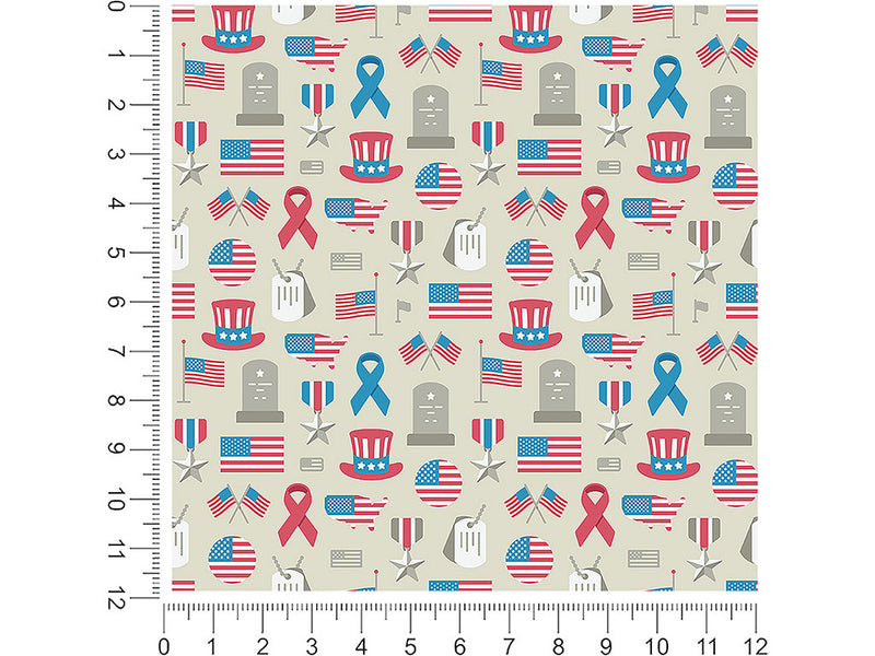 memorial day  1ft x 1ft Craft Sheets
