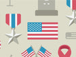 Memorial Day Americana Vinyl Wrap Pattern~Rwraps Series 914 Digitally Printed Vinyl Wrap~0