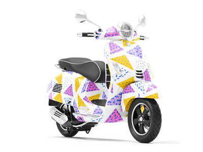 Memphis Tile Vespa Scooter Wrap Film