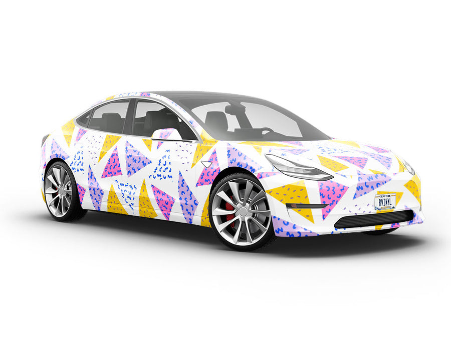 Memphis Tile Vehicle Vinyl Wrap