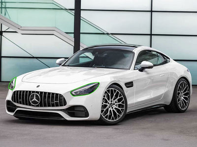 mercedes-benz amg gt 2020-2025 Headlight Protection Installation Location