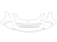 amg gt 3M Clear Bra Bumper Precut PPF Diagram