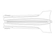 amg gt 3M Clear Bra Door Cup Precut PPF Diagram