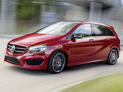 mercedes-benz b-class 2014-2016 Headlight Protection Installation Location