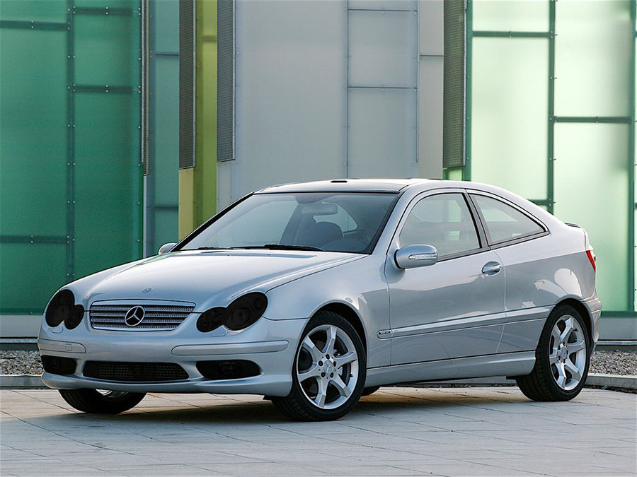 mercedes-benz c-class 2001-2007 (coupe) Headlight Tint