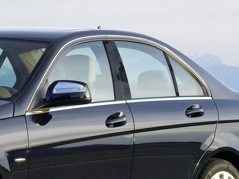 mercedes-benz c-class 2001-2007 (sedan) Camo Pillar Cover Diagram