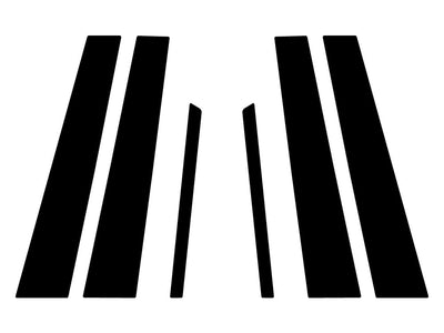 mercedes-benz c-class 2001-2007 (sedan) Camo Pillar Trim Diagram
