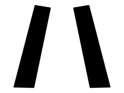 mercedes-benz c-class 2012-2014 (coupe) Camo Pillar Trim Diagram