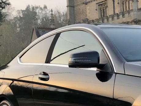 mercedes-benz c-class 2012-2014 (coupe) Gloss Black Pillar Cover Diagram