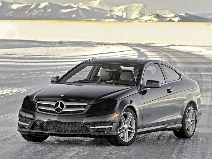mercedes-benz c-class 2012-2014 Headlight Tint
