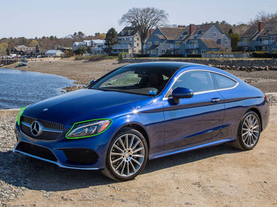 mercedes-benz c-class 2015-2018 Headlight Protection Installation Location