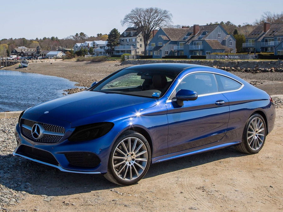 mercedes-benz c-class 2015-2018 Headlight Tint