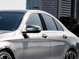 mercedes-benz c-class 2015-2021 (sedan) Brushed Aluminum Black Pillar Cover Diagram