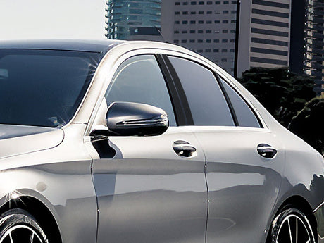 mercedes-benz c-class 2015-2021 (sedan) Gloss Black Pillar Cover Diagram