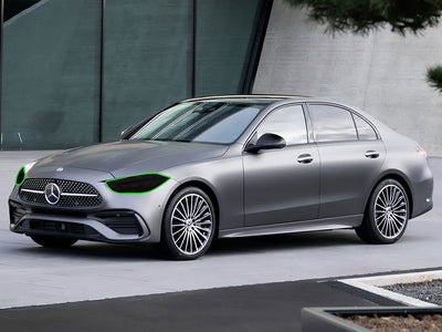 mercedes-benz c-class 2019-2023 Headlight Tint Location