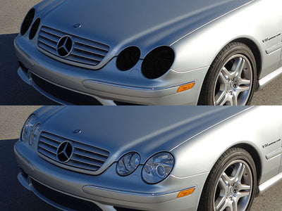 mercedes-benz cl-class 2000-2006 Headlight Tint Appearance