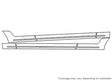cl-class 3M Clear Bra Door Cup Precut PPF Diagram