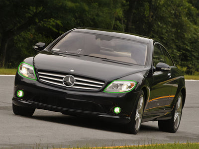 mercedes-benz cl-class 2007-2010 Headlight Protection Installation Location