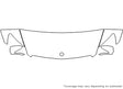 cl-class Avery Dennison Clear Bra Hood Precut PPF Diagram