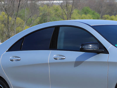mercedes-benz cla-class 2014-2018 Brushed Aluminum Black Pillar Cover Diagram