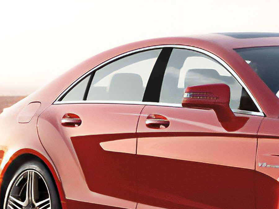 mercedes-benz cls-class 2012-2017 (sedan) Custom Pillar Cover Diagram