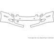 cls-class Avery Dennison Clear Bra Bumper Precut PPF Diagram
