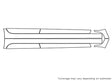 cls-class 3M Clear Bra Door Cup Precut PPF Diagram