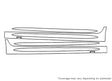 cls-class 3M Clear Bra Door Cup Precut PPF Diagram