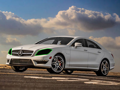mercedes-benz cls-class 2015-2018 Headlight Tint Location