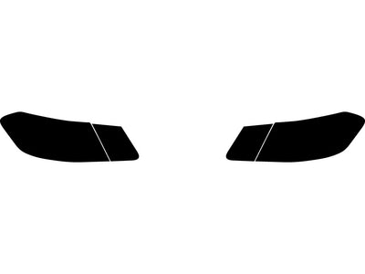 e-class (sedan) Precut Tail Light Tint Diagram