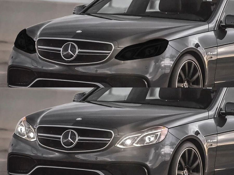 mercedes-benz e-class 2014-2016 (sedan / wagon) Headlight Tint Appearance