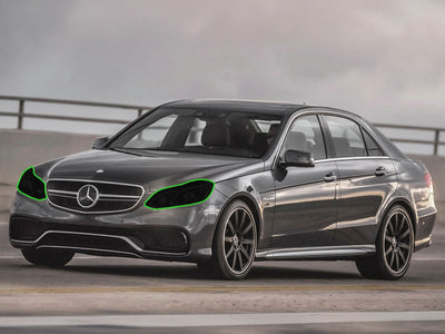 mercedes-benz e-class 2014-2016 (sedan / wagon) Headlight Tint Location