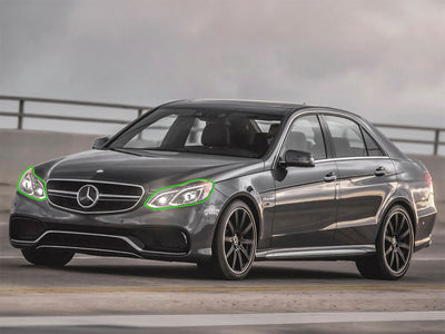 mercedes-benz e-class 2014-2016 (sedan / wagon) Headlight Protection Installation Location