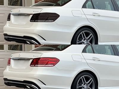 e-class (sedan) Before and After Smoked Taillights