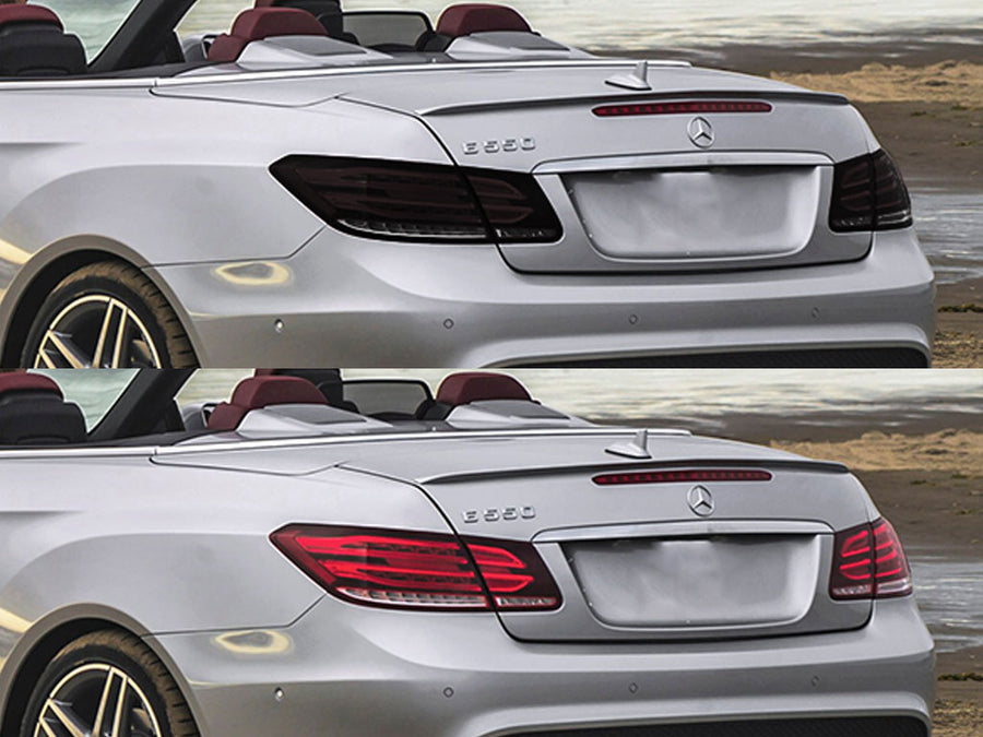 e-class (coupe) Before and After Smoked Taillights