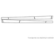 e-class Avery Dennison Clear Bra Door Cup Precut PPF Diagram