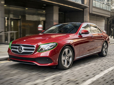mercedes-benz e-class 2017-2020 (sedan / wagon) Headlight Protection Installation Location