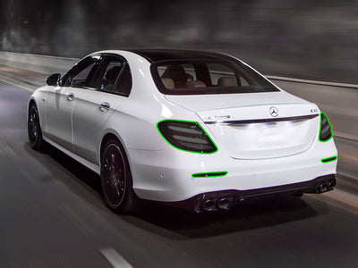 e-class (sedan) Tail Light Tint Installation Points