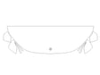 eqe-class 3M Clear Bra Hood Precut PPF Diagram