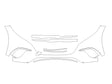 eqs-class Avery Dennison Clear Bra Bumper Precut PPF Diagram