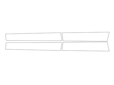 eqs-class Avery Dennison Clear Bra Door Cup Precut PPF Diagram