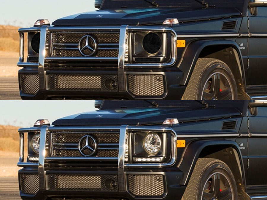 mercedes-benz g-class 2015-2018 Headlight Tint Appearance