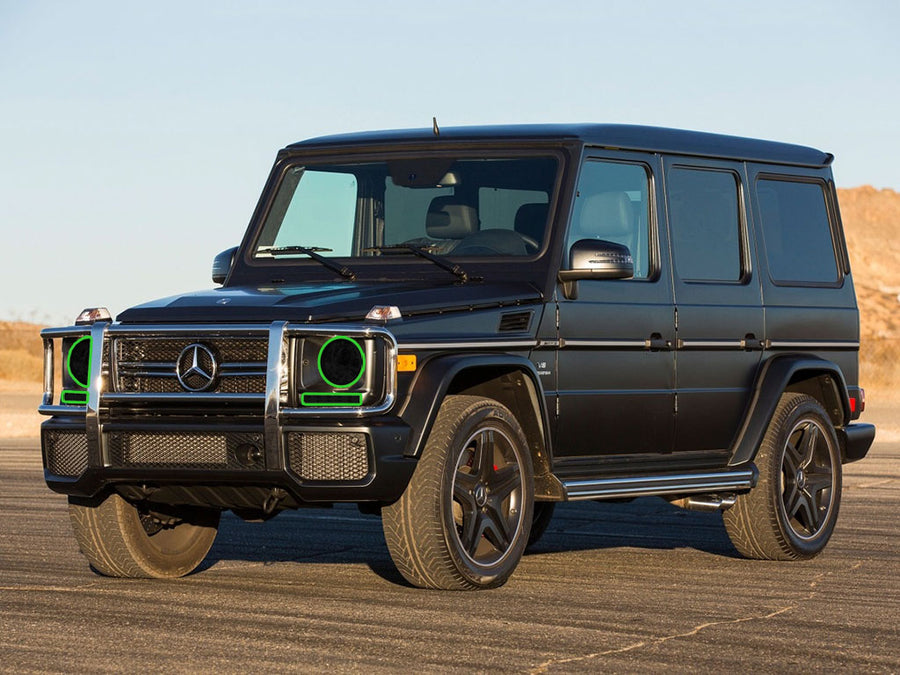 mercedes-benz g-class 2015-2018 Headlight Tint Location